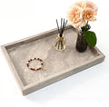 Pure Natural Marble Tray for Bathroom, Sink. Cosmetics, toiletries, etc. can be by Unknown