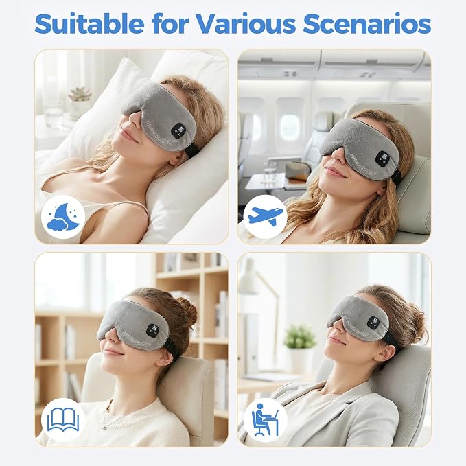 Aroma Season Heated Eye Mask for Dry Eyes, Warm Eye Compress - Image 6