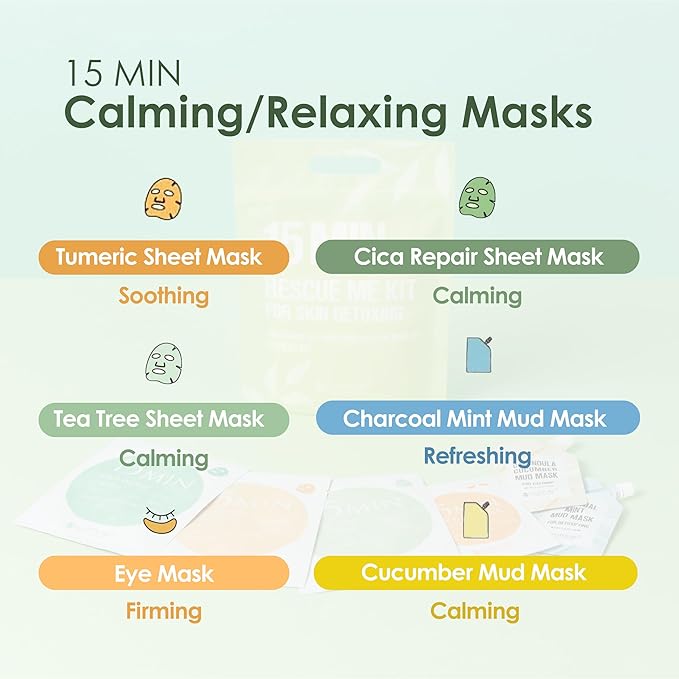 Naisture 15 Min Rescue Me Kit Skincare Gift Set - Image 3