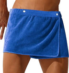 Men Boys Soft Wearable Bath Towel Short Pants Adjustable Mircofiber Towel Pool by LipLopBest