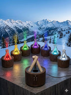 Campfire Flame Diffuser for Essential Oils, 250ml Ultrasonic Cool Mist - Image 5