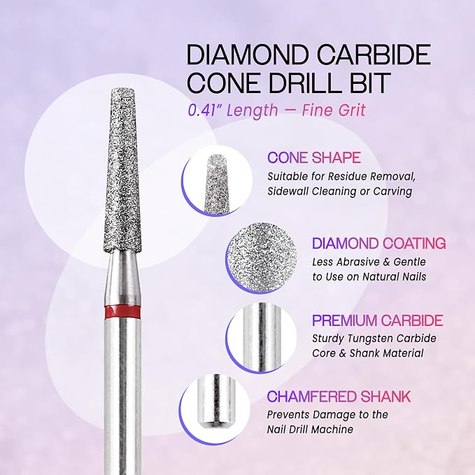 PANA 3/32” Diamond Nail Drill Bit - Image 3