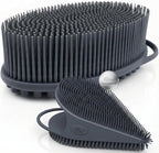 Avilana Silver Edition Body Scrubber and Face Brush Set by Avilana