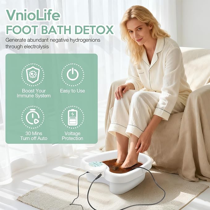 Ionic Foot Bath Detox Machine, Ion Foot Detox Spa - Image 3