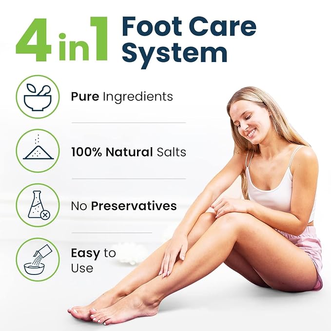 FOOT CURE Exfoliator & Callus Remover Pedicure Set – Care Kit Includes File - Image 5