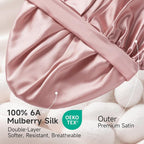 22 Momme 100% Real Mulberry Silk Bonnet - Image 2