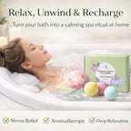 Bath Bombs Gift Set for Women – 12 Pack Spa Fizzies - Image 2