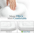Bath Pillows for Tub, Comfortable Bathtub Cushion for Head and Neck - Image 7