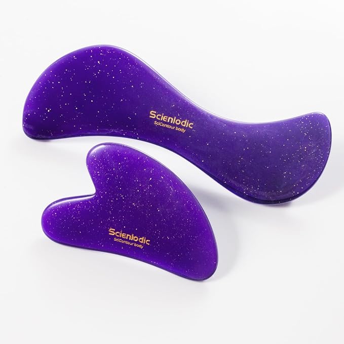 Scienlodic 2 Pcs Gua Sha Massage Tools by YourRedLightTherapyGuide
