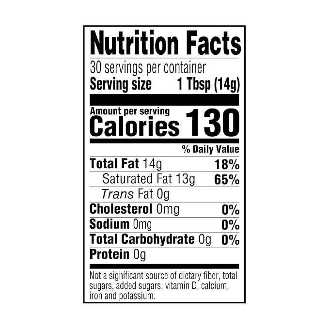 Amazon Grocery, Organic Refined Coconut Oil, 15 Fl Oz - Image 4