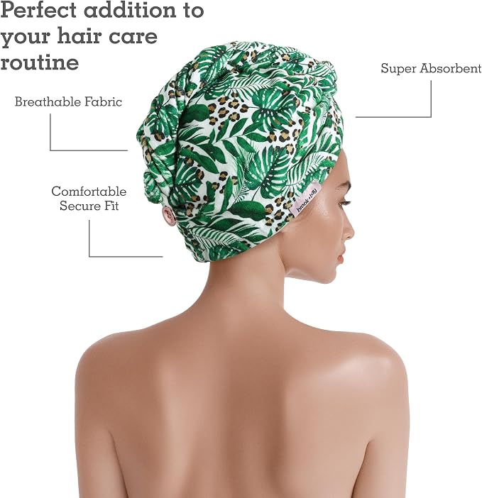 Brook + Bay Microfiber Hair Towel Wrap - Image 4