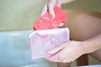 Spongeables Body Wash in a 20+ Wash Sponge, Pomegranate Punch - Image 4