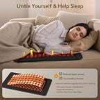 UTK Heating Pad for Back, 5X Deeper Back Pain Relief, Far Infrared Heating Pad - Image 3