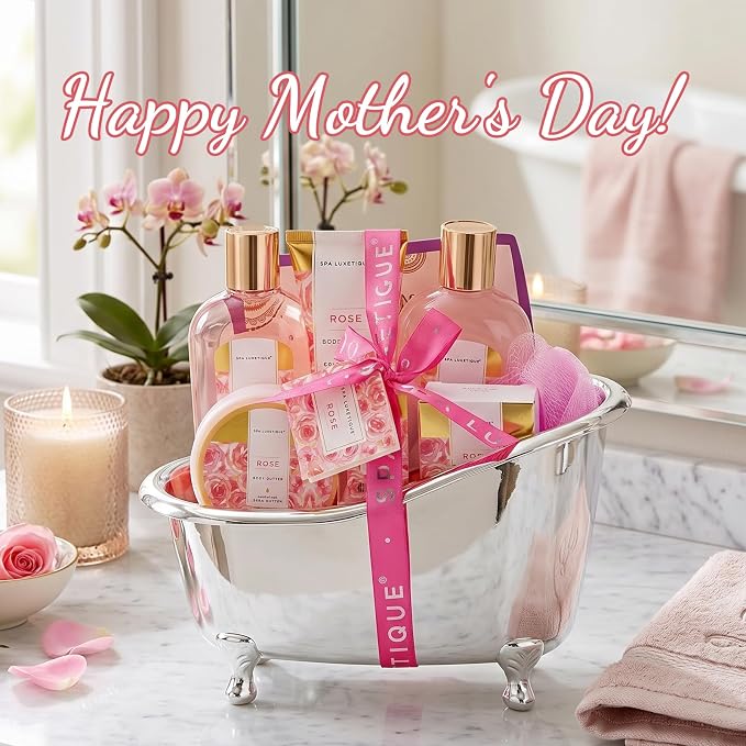 spa luxetique Gift Set For Women, Bath Sets for Women Gift, Shower Gel - Image 2