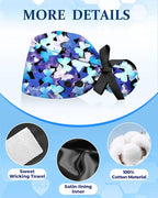 Plifal 100% Cotton Scrub Cap - Image 3