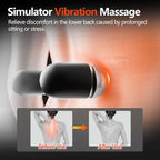 Electric Back Massager for Sciatica Pain Relief, 3-in-1 Lumbar Support Device - Image 4