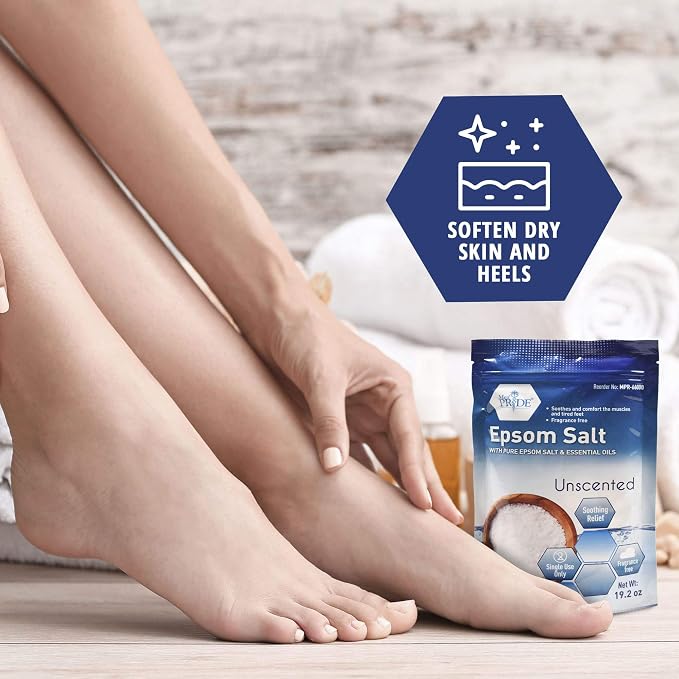 MED PRIDE Epsom Salt Foot Soak for Pain Relief and Muscle Recovery - Image 4