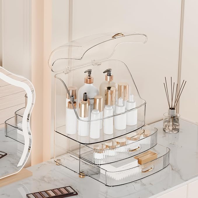 Makeup Organizer Countertop Vanity - Image 3