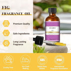 EUQEE Fig Fragrance Oil, Premium Fig Essential Oil 2.02 Fl oz - Image 2