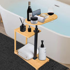 Bathtub Tray, 3 Layer Bathtub Tray Table by XinTianZhiGuang
