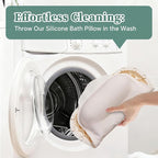 Luxury Silicone Bath Pillow for Tub, New Cloud-Soft 4D Air-Cushion Bathtub - Image 7