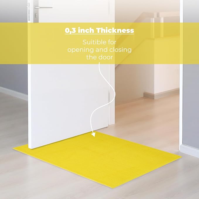 Cotton Paradise 100% Cotton Non Slip Bath Mats - Image 4