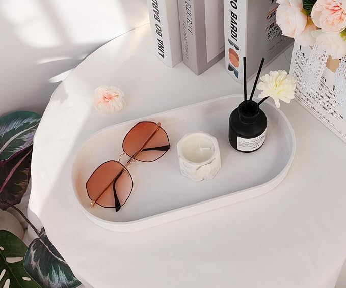 White Small Tray, 3 Pack Oval Tray - Image 7