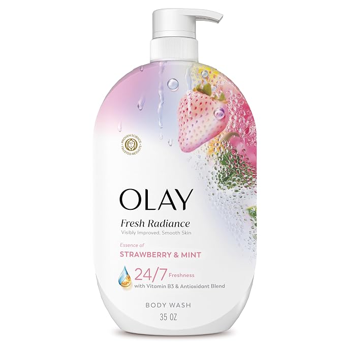 Olay Body Wash for Women, Fresh Radiance, 24/7 Skin-Loving Freshness, Visibly by Olay