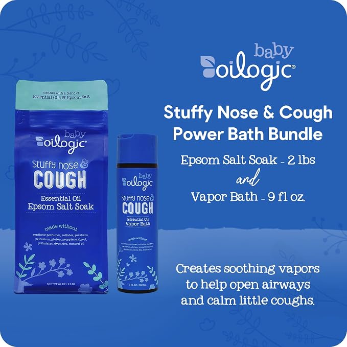 Oilogic Baby Stuffy Nose & Cough Power Bundle - Image 2