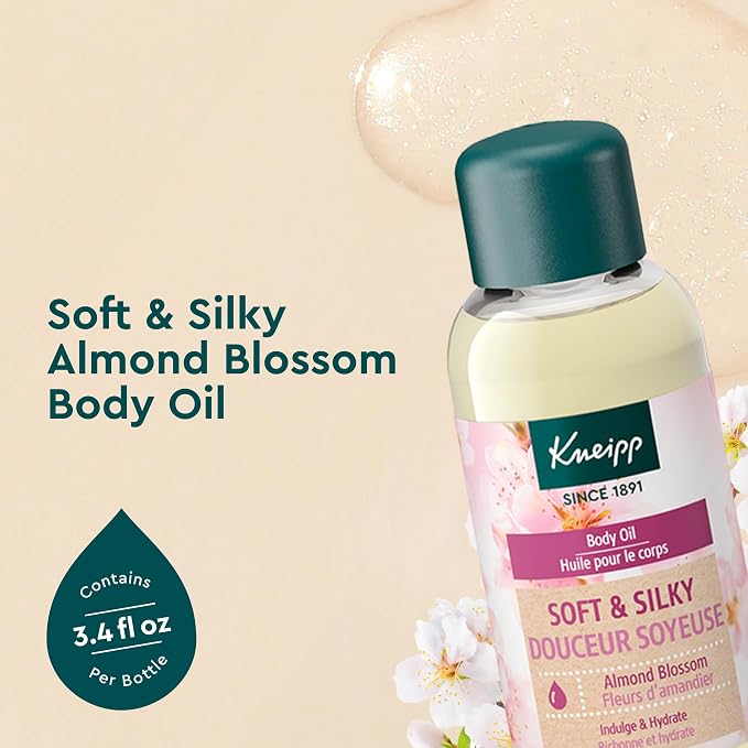Kneipp Body Oil, Soft Skin Almond Blossom, 3.38 fl. oz. - Image 3