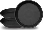 3 Pack of 18 19 inch Plant Saucer, 2.4" Depth Large Plant Tray, Heavy Sturdy by Unknown