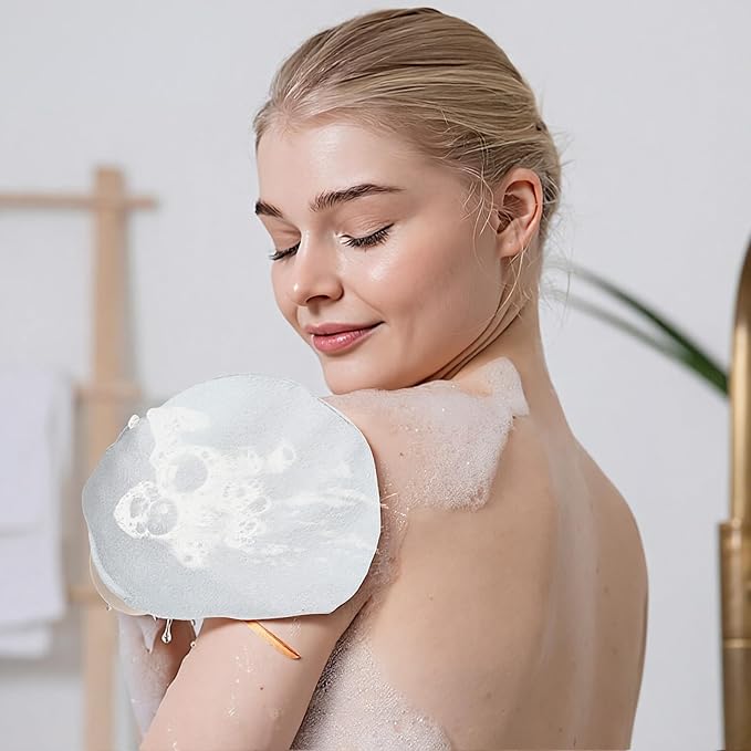 3PCS Exfoliating Mitt for Body Exfoliating Gloves for Shower Body Scrub Glove - Image 5