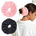 Wecoe Hair Towel Scrunchies 2pcs Soft Absorbent Large Microfiber Hair Drying by FashionAccessories