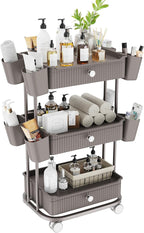 3 Tier Drawer Shelf Beauty Cart by Dolonm