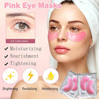 30 Pairs Pink Eye Masks, Under Eye Patches - Image 2
