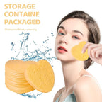 50-Count Facial Sponges Compressed, 100% Natural Cellulose Face Sponge - Image 4