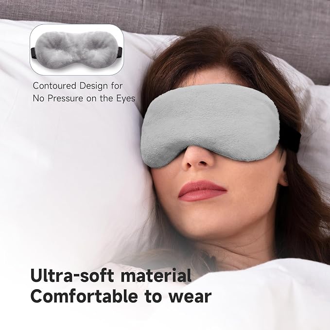 Umisleep Lavender Eye Mask, 0.45 lb Aromatherapy Weighted Eye Mask - Image 5