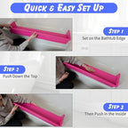 Tub Topper® Bathtub Splash Guard & Bath Shelf - Image 7