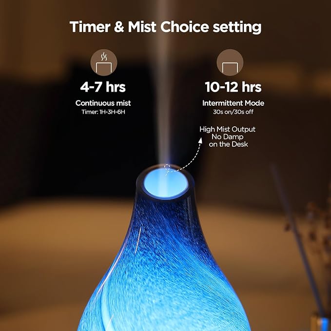 INRORANS Star River Aromatherapy Diffuser - 160ml Ultrasonic Essential Oil - Image 4