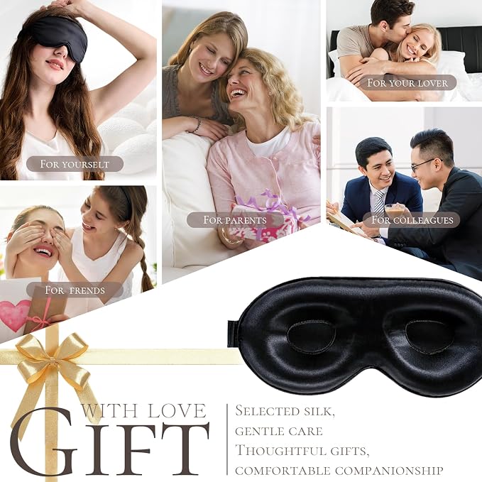 100% Mulberry Silk Sleep Mask as Your Ultimate Silk Eye Mask - Image 8