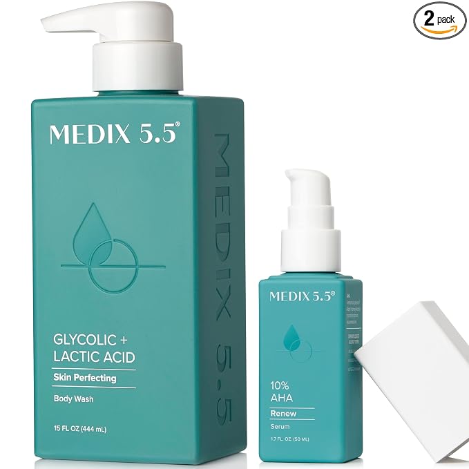 MEDIX Glycolic Acid Exfoliating Body Wash KP Bump Eraser Cleanser + 10% by Medix55