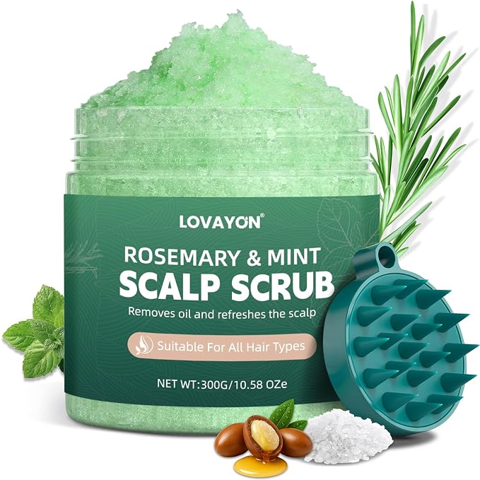 Rosemary Scalp Scrub & Exfoliator by Unknown