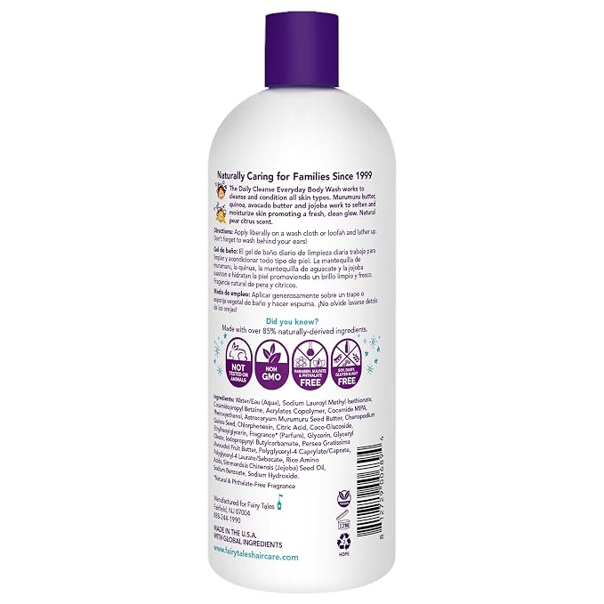 Fairy Tales Daily Cleanse Kids Body Wash | Kids Soap - Image 2