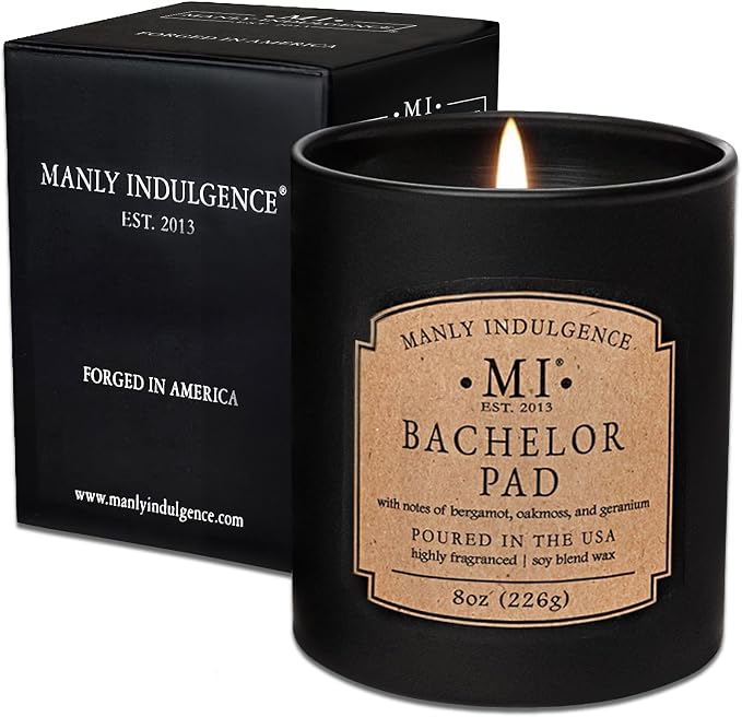 Manly Indulgence Bachelor Pad Scented Candles by ManlyIndulgence