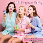 108 PCS Spa Party Supplies for Girls, Include Facial Masks, Lip Balms, Eye - Image 5