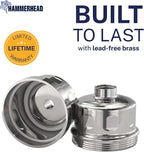 HammerHead Showers® Solid Metal Shower Head Filter – KDF 55 Shower Filter - Image 4