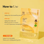 VT COSMETICS Vita-Light Reedle Shot 100 2-Step Hydrogel Mask, Intensive Glowing - Image 6