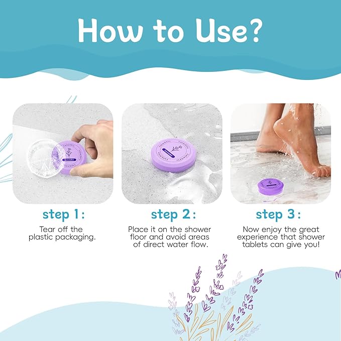CalmNFiz 6 Pack Shower Steamers Aromatherapy, Birthday Gifts - Image 6