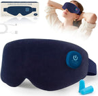 Heated Eye Mask, Cordless Warm Eye Compress by AMWVZ