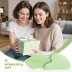 2PCS Jade Stone Gua Sha Set Face Massager Jade Facial Tools Body Lymphatic - Image 8